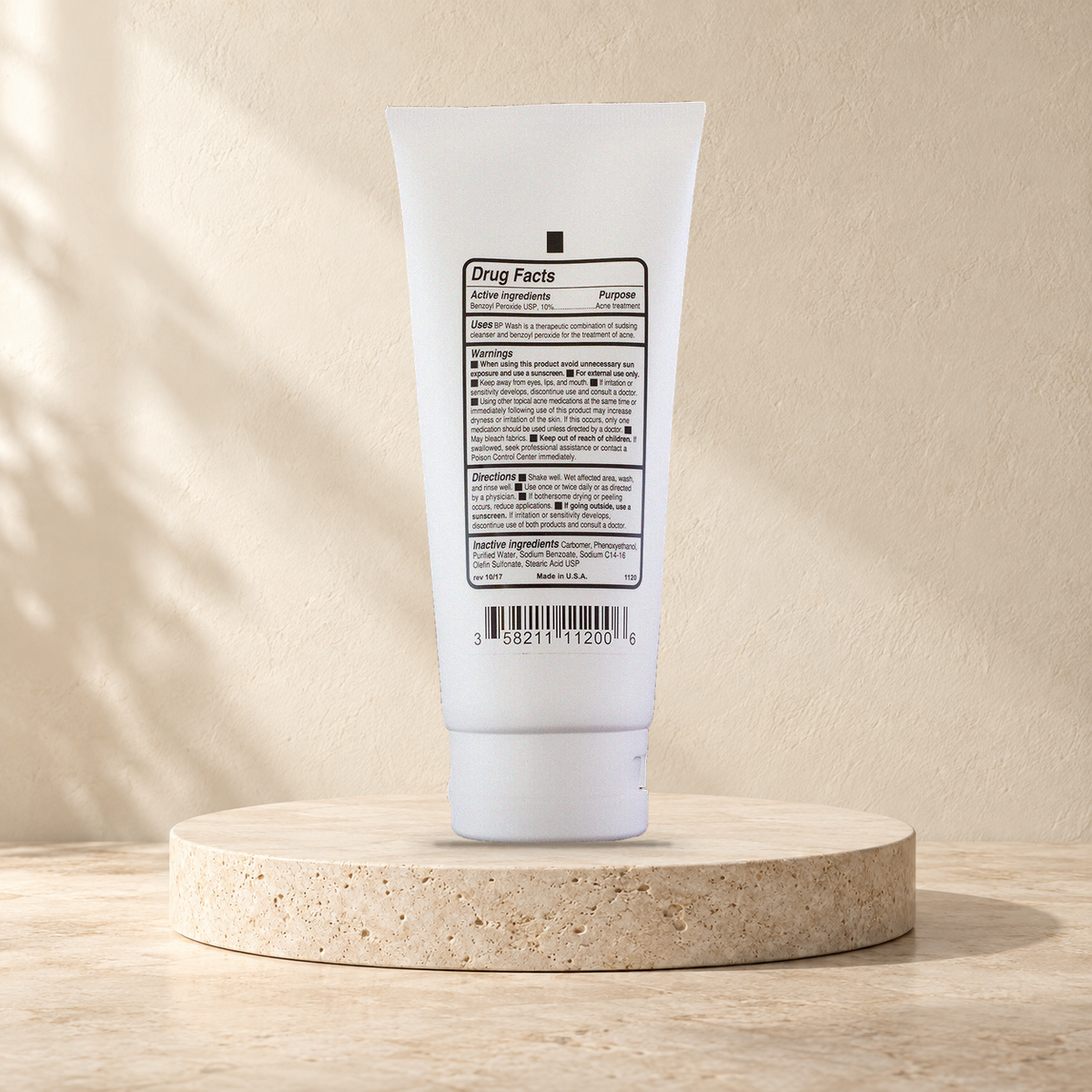 ADAM Benzoyl 10 Wash